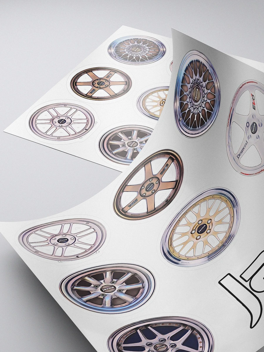 Aftermarket Wheels - Sticker Sheet product image (2)