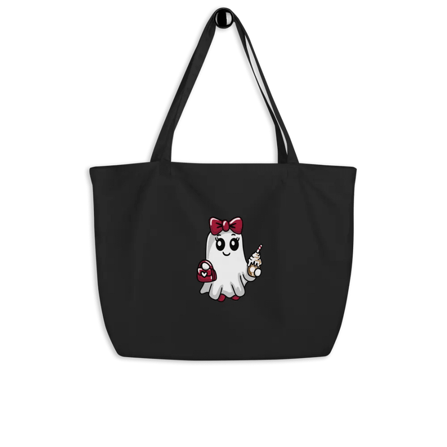 Stylish Ghost Organic Cotton Tote product image (3)