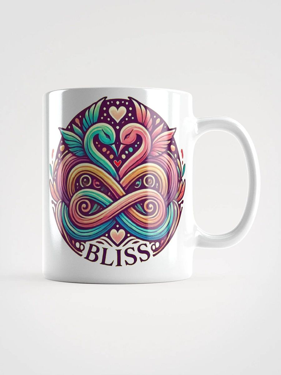 Blissful Swan Heart Mug product image (10)