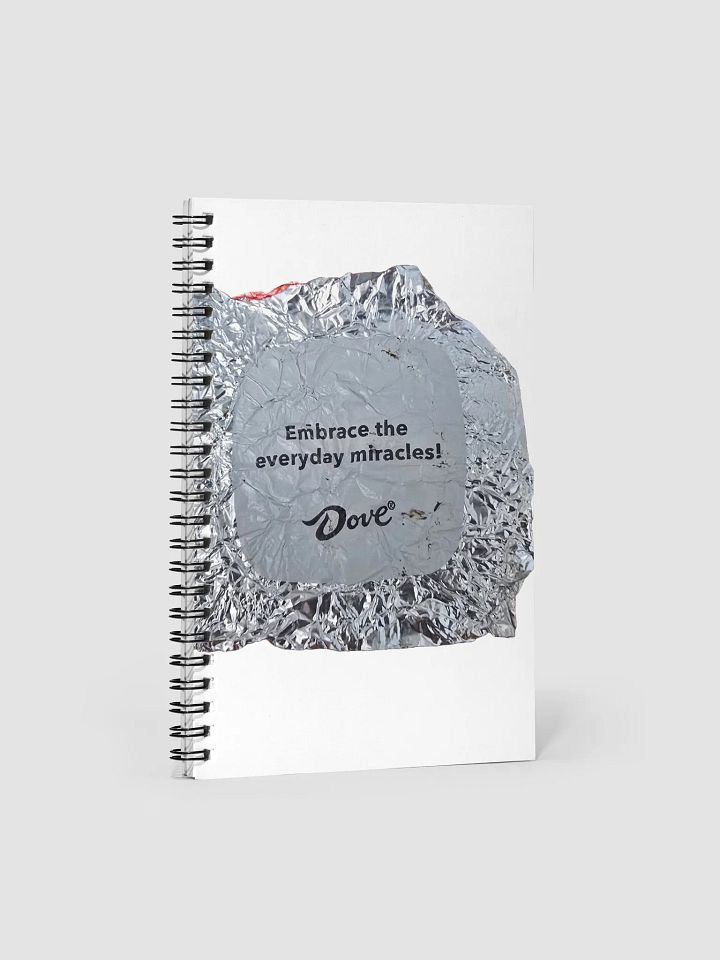 Embrace the Everyday Miracles Spiral Notebook product image (1)