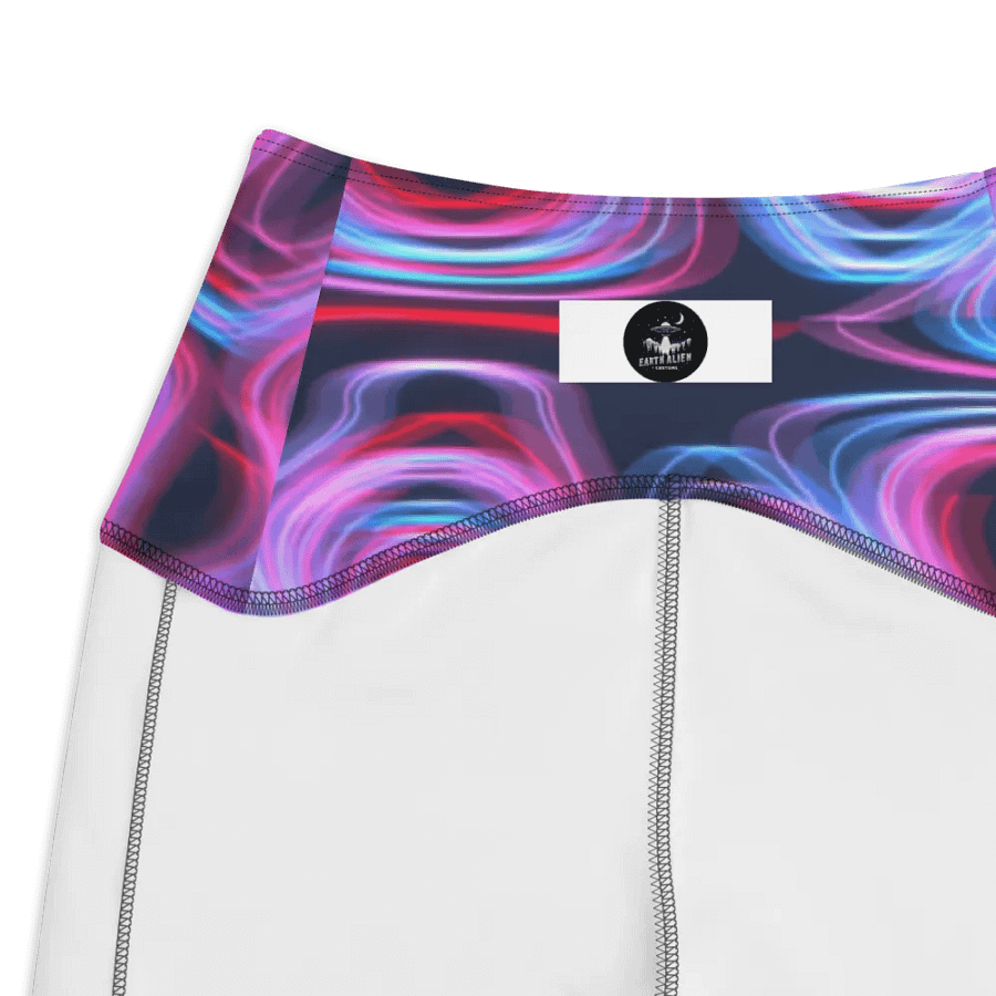 Psychedelic Wave All-Over Leggings with Pockets product image (3)