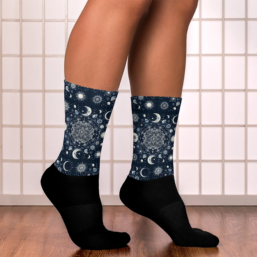 Black Foot Sublimated Socks product image (15)