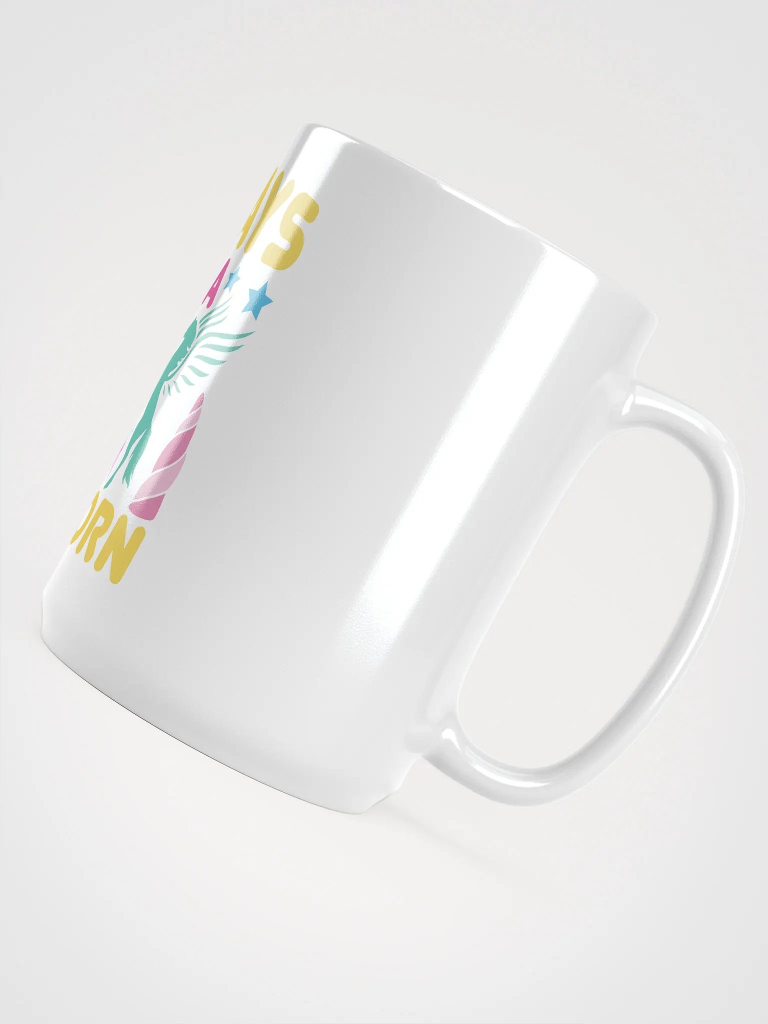 Classic White Glossy Mug – Perfect for Coffee, Tea & More product image (4)