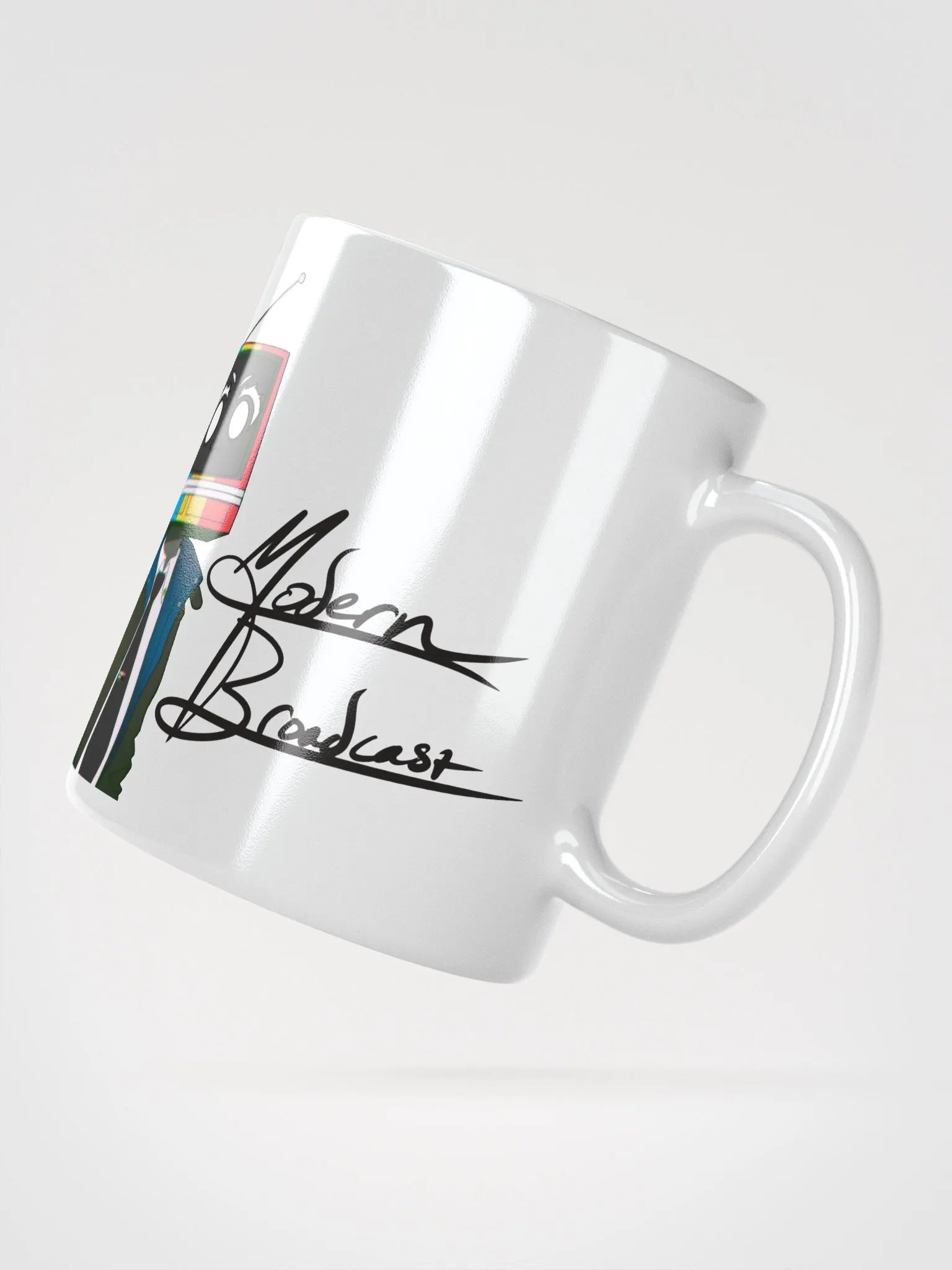 Modern Broadcast Signature Mug product image (2)