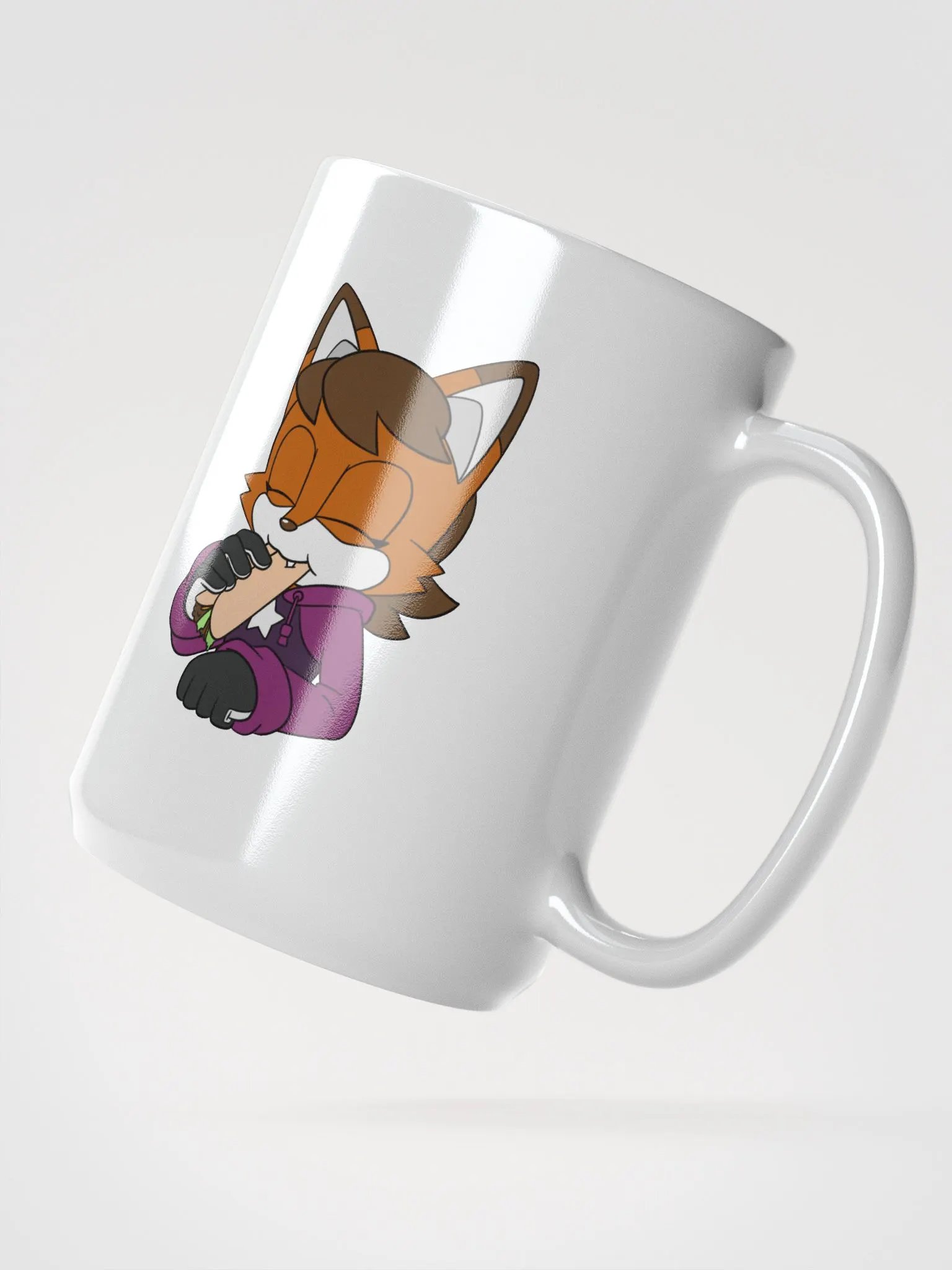 Fox Eats a Soft Taco Mug product image (2)
