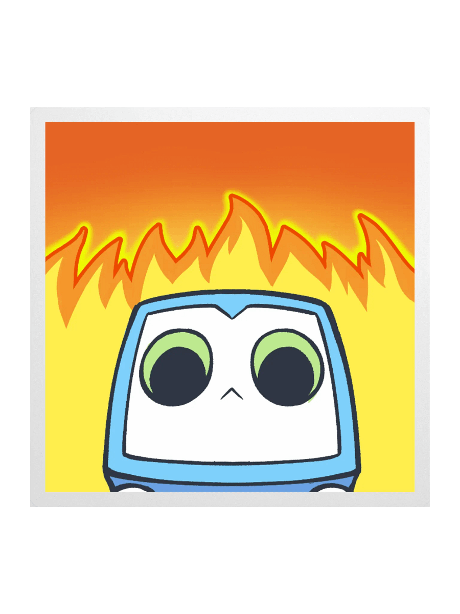 Heat Wave Sticker product image (1)
