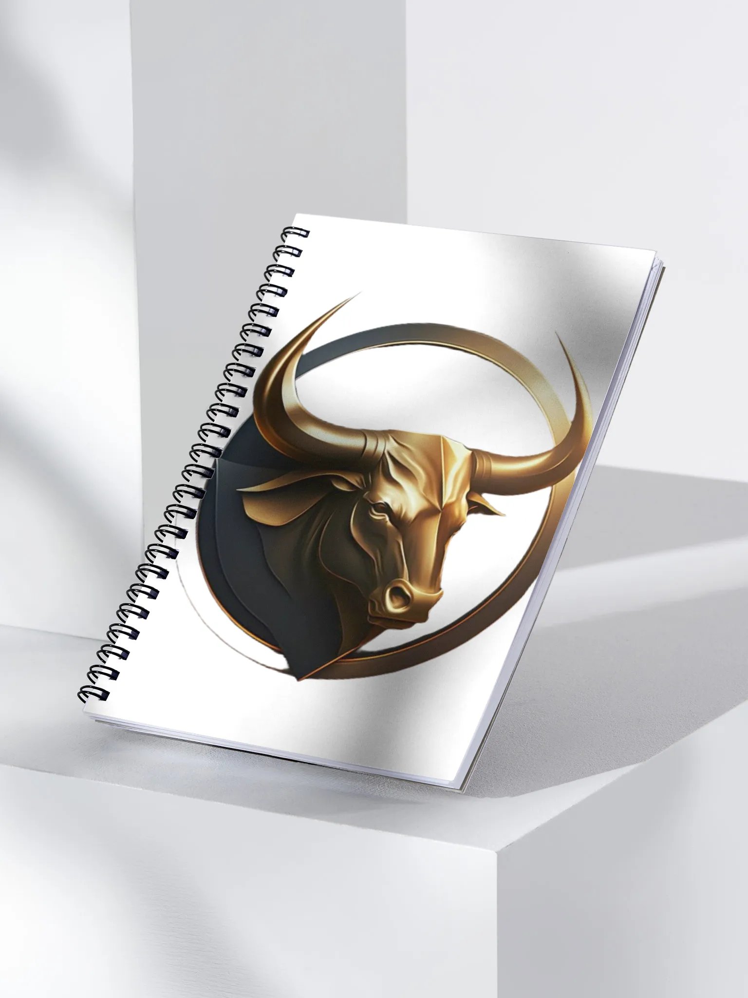 Quaderno a Spirale "Golden Bull" – Potenza e Stile in Ogni Pagina product image (3)