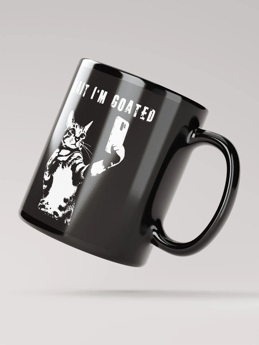 "Wait I'm GOATed" Funny Cat Selfie product image (3)