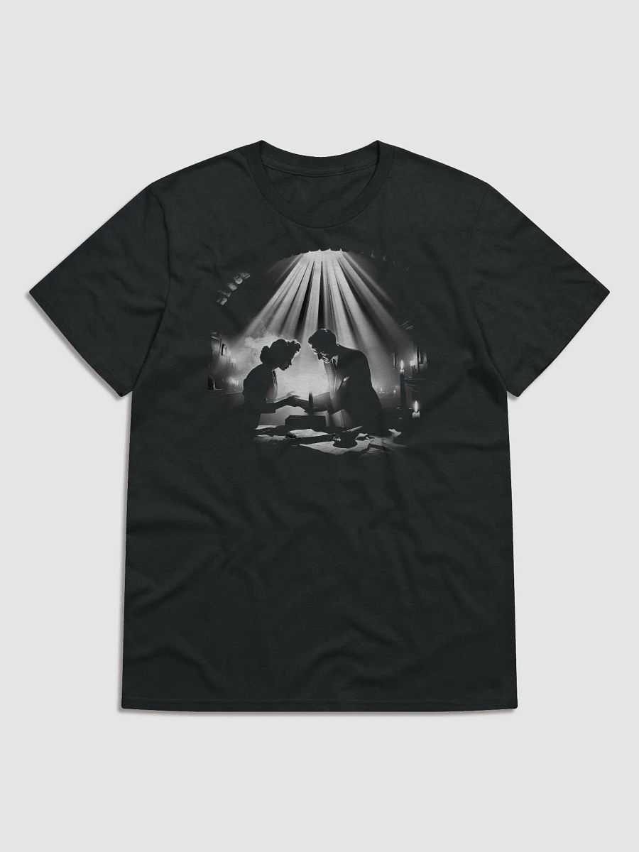 Noir Secrets: The Attic Conspiracy (Front Print Womens Tee) product image (1)