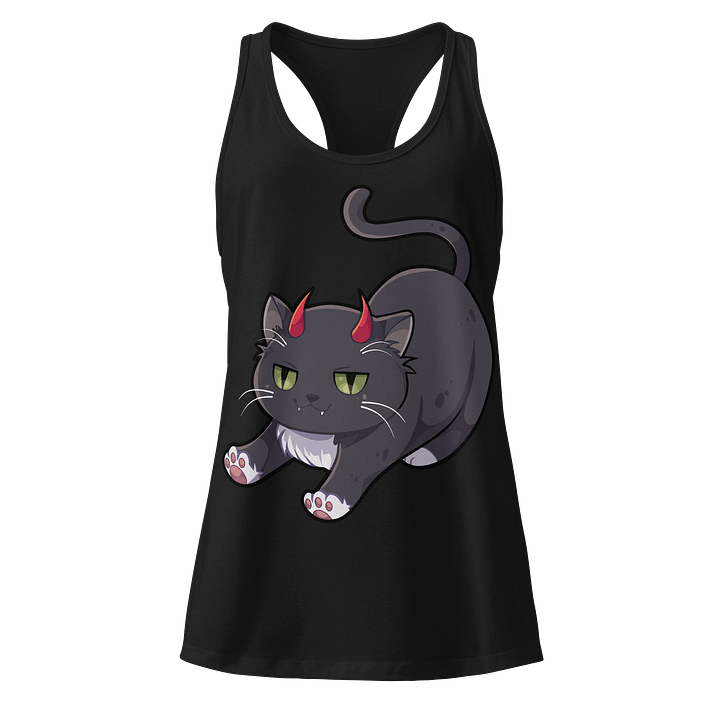 Harley Mischievous Kitty Racerback Tank product image (1)