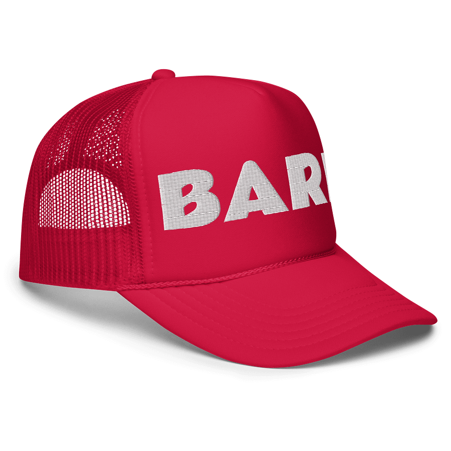 Embroidered BARK Hat - White Thread Collection product image (3)