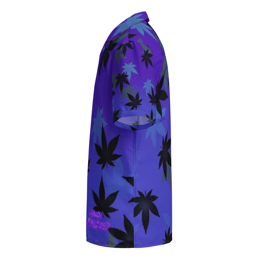 Button Up Leafy Purple product image (9)
