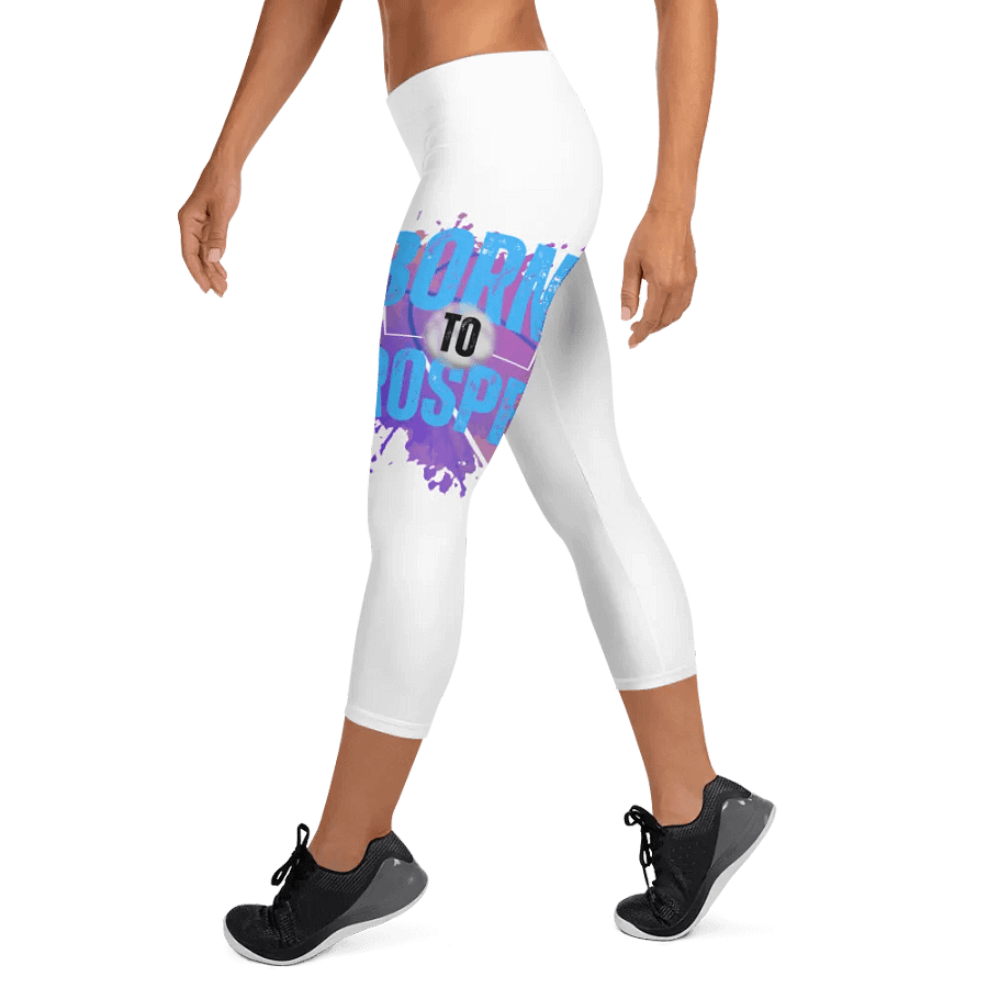 Vibrant Born to Prosper Capri Leggings product image (9)