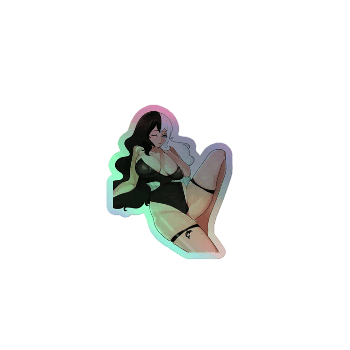 Beach Trua Holographic Sticker product image (1)