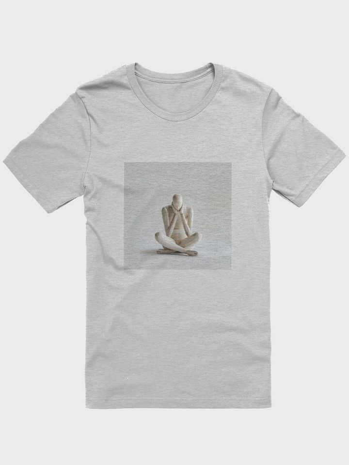 Bella+Canvas Supersoft T-+Canvas-thinker wooden man product image (1)