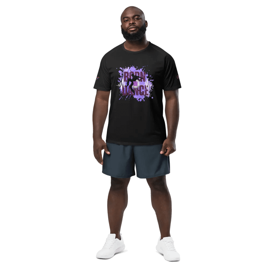 Born to Dance His Silhouette Sports Jersey product image (10)