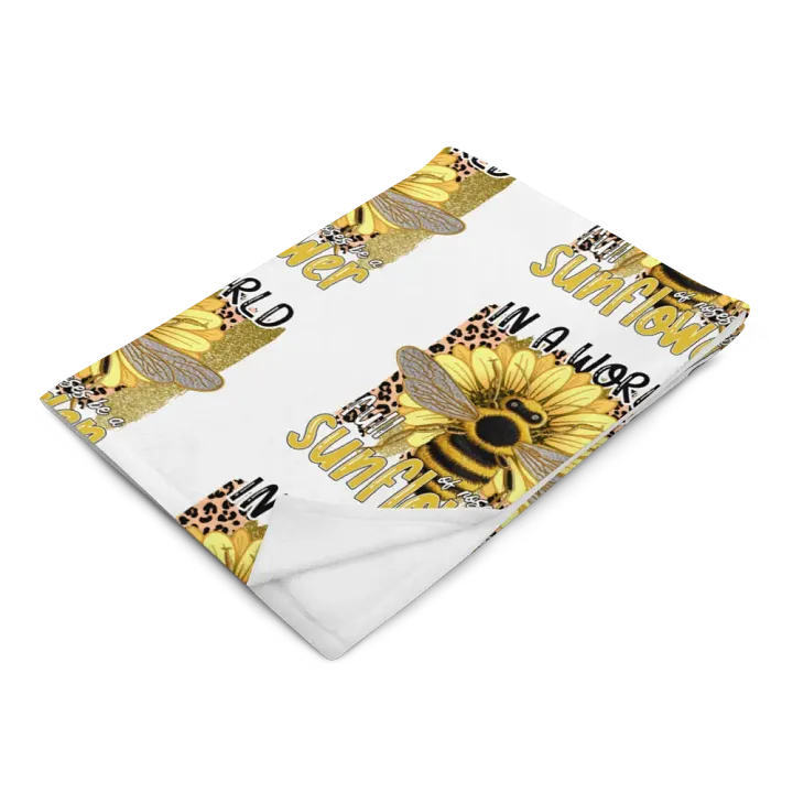 Be A Sunflower Blanket product image (2)