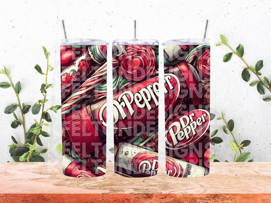 Dr Pepper Chapstick 20oz Tumbler product image (1)