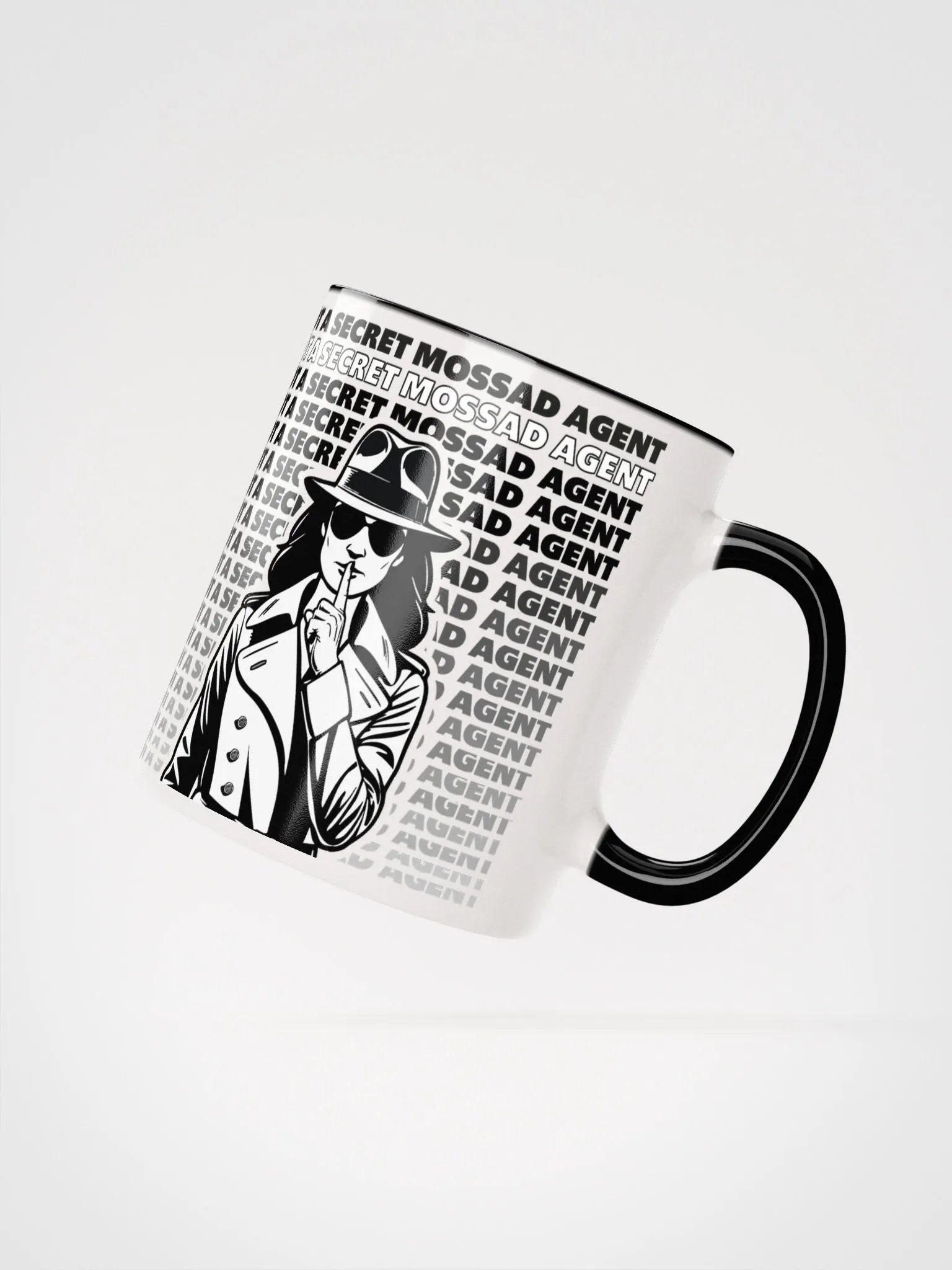 Secret Mossad Woman Duo-Color Mug product image (5)