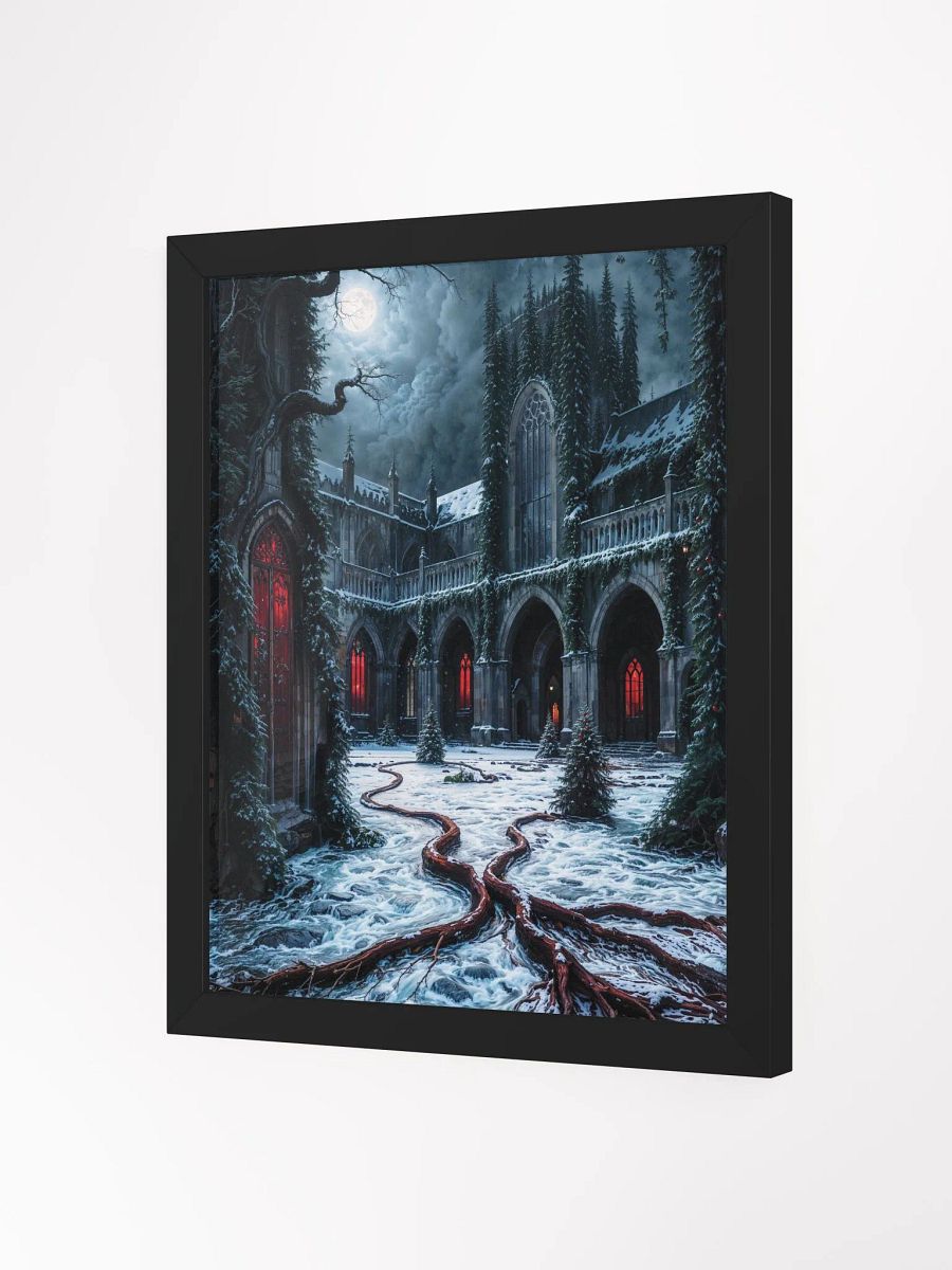 Gothic Courtyard Framed Poster product image (7)
