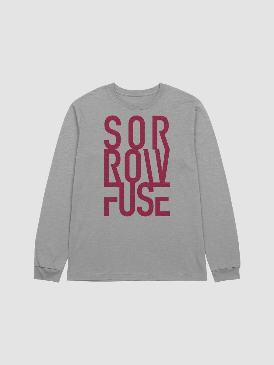 Sorrowfuse Text Longsleeve #2 product image (4)