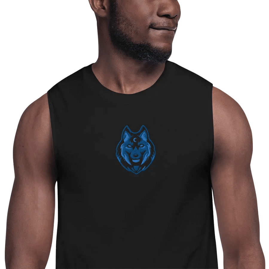 Lunar Wolf Muscle Tank product image (6)