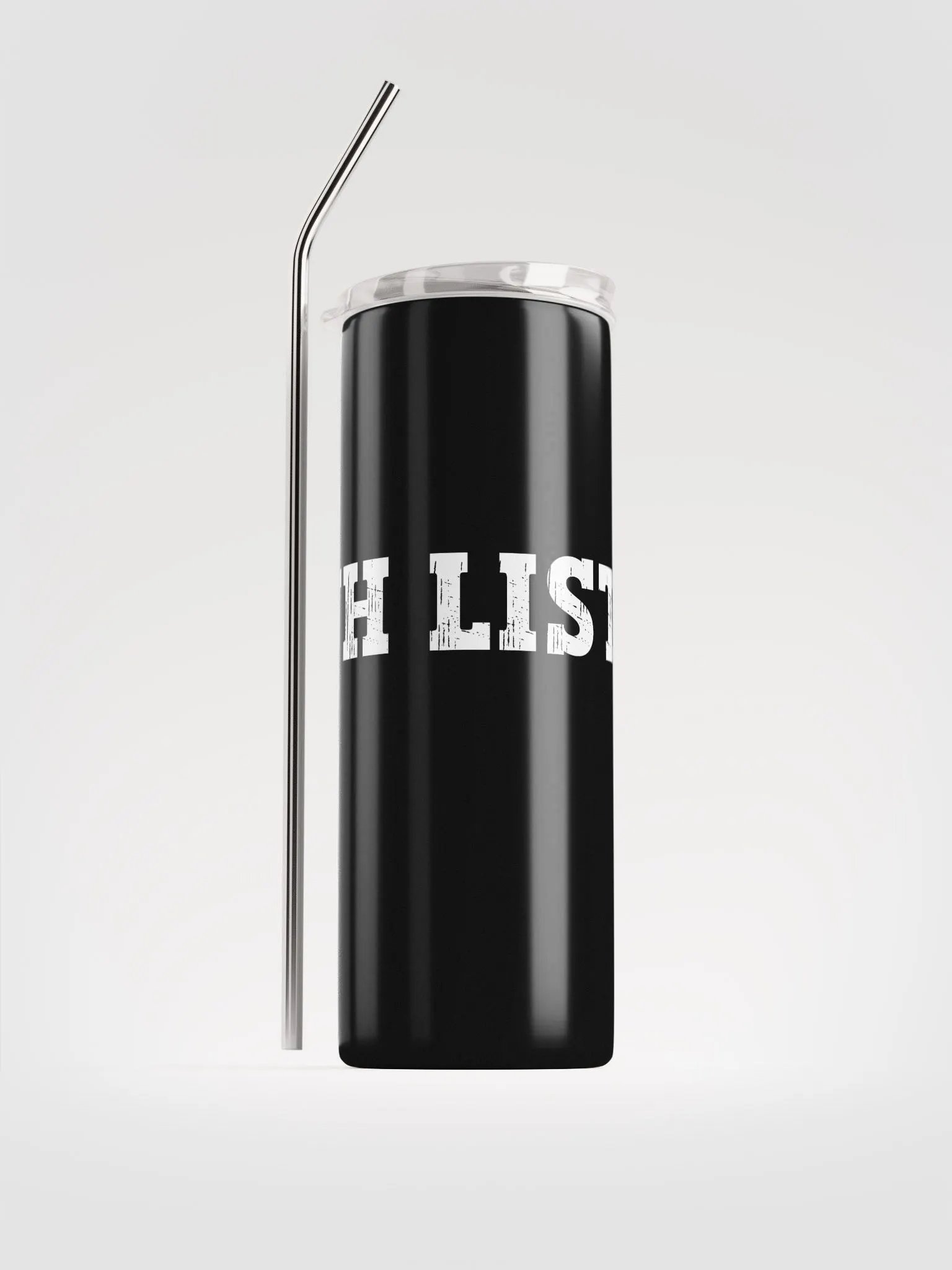 Bruh Listen Tumbler w/ Straw product image (1)