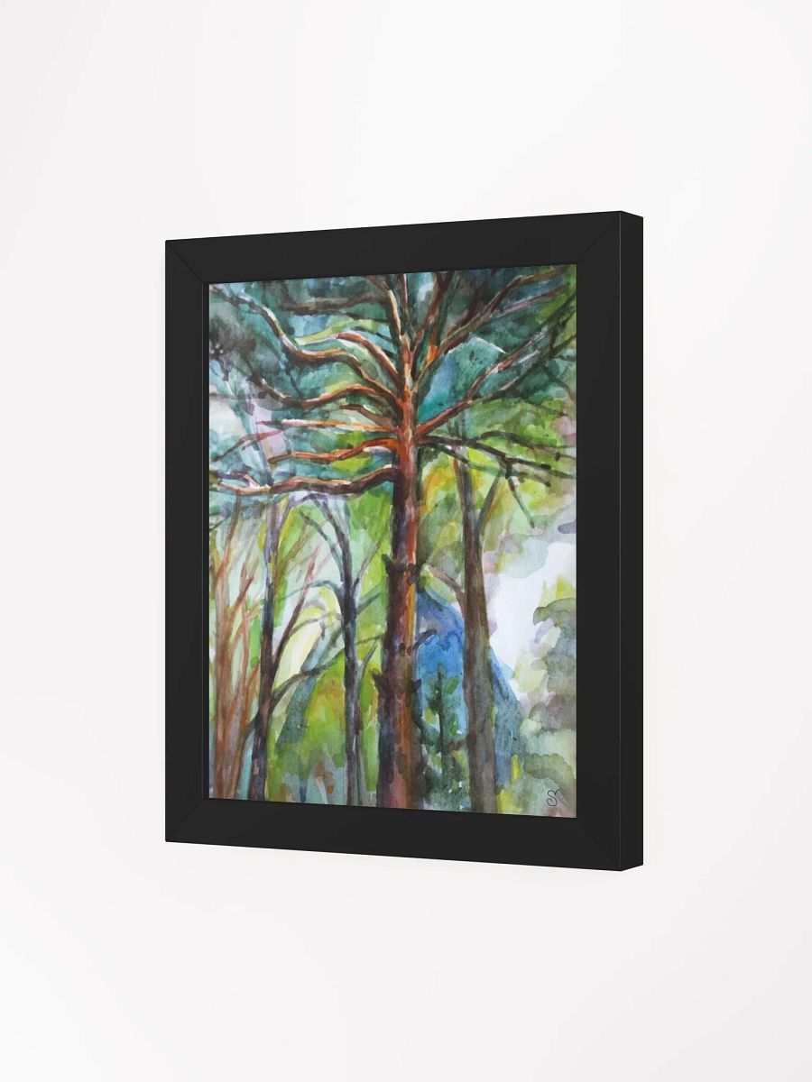 Enchanted Forest Watercolor Poster - Dacha Pine product image (8)
