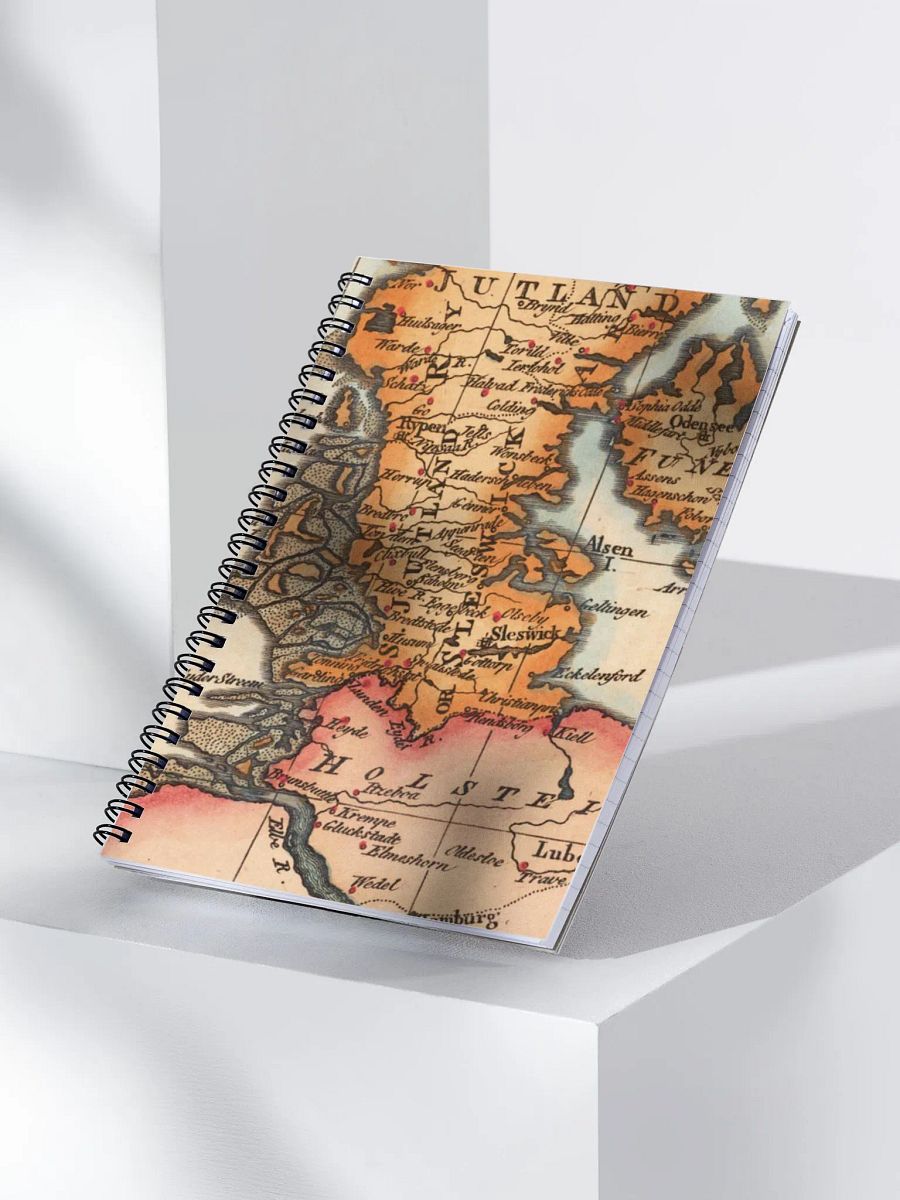 Vintage World Map Notebook product image (3)