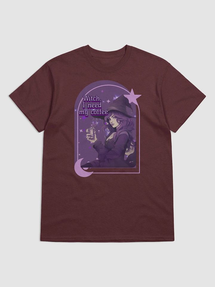 Mystical Witch's Coffee heavy weight Tee product image (5)