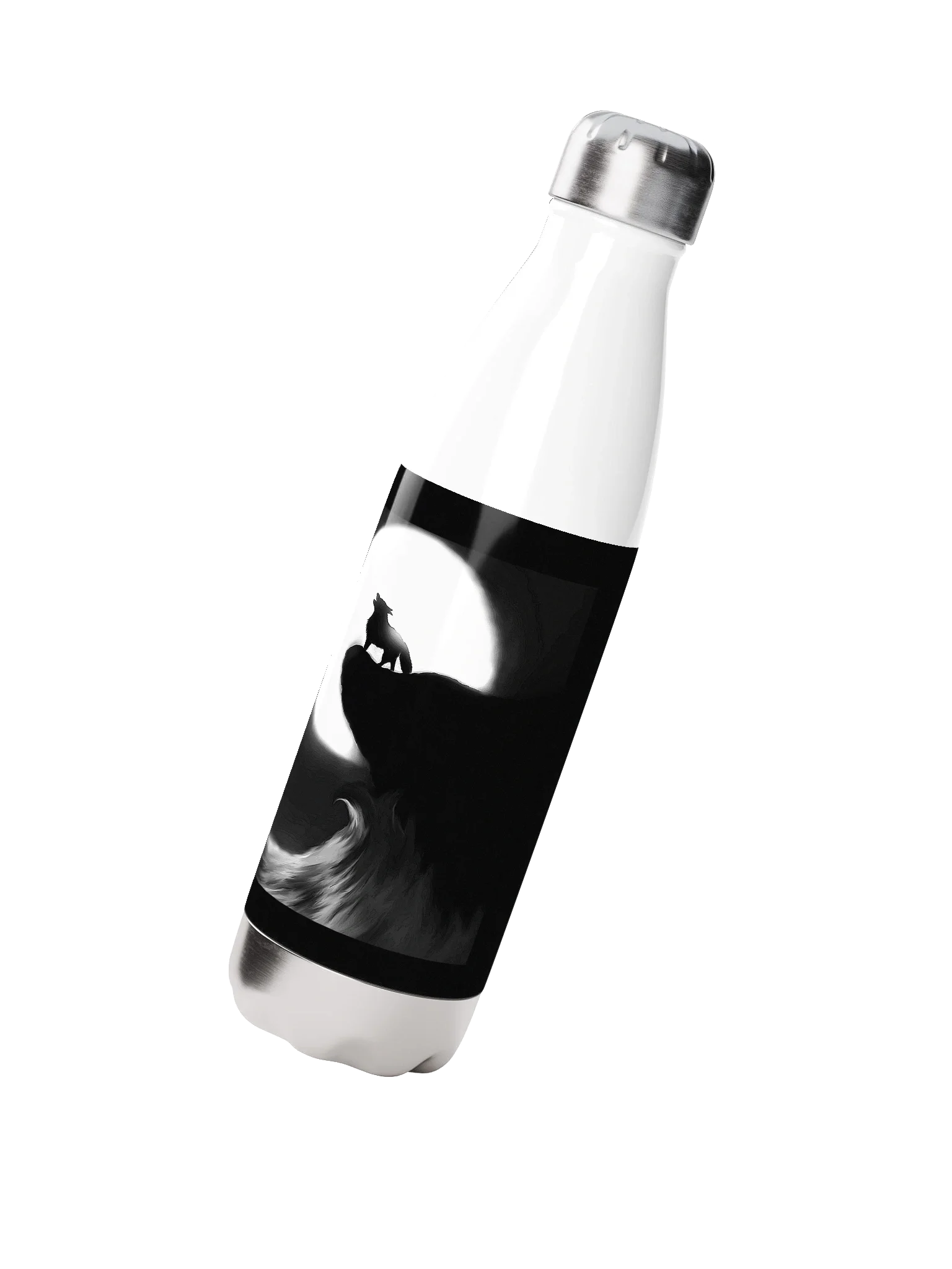 Lunar Howl Stainless Steel Water Bottle product image (2)