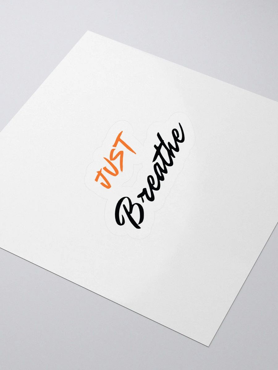 Just Breathe Kiss Cut Stickers product image (12)