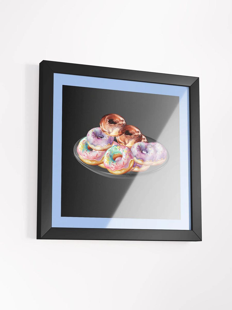 Gourmet Donut Delight Framed Poster product image (6)