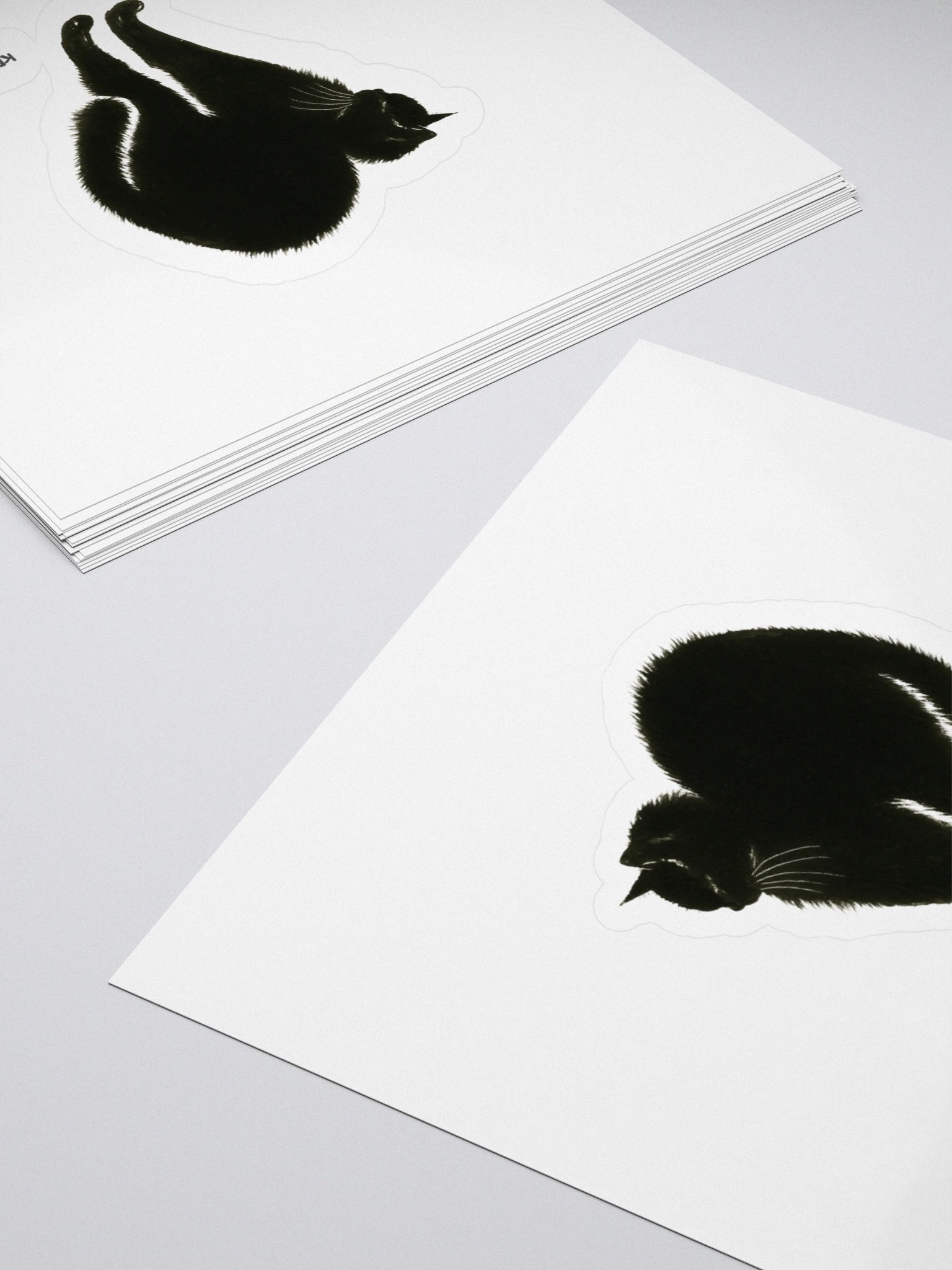 Kedi Kiss Cut Stickers product image (4)