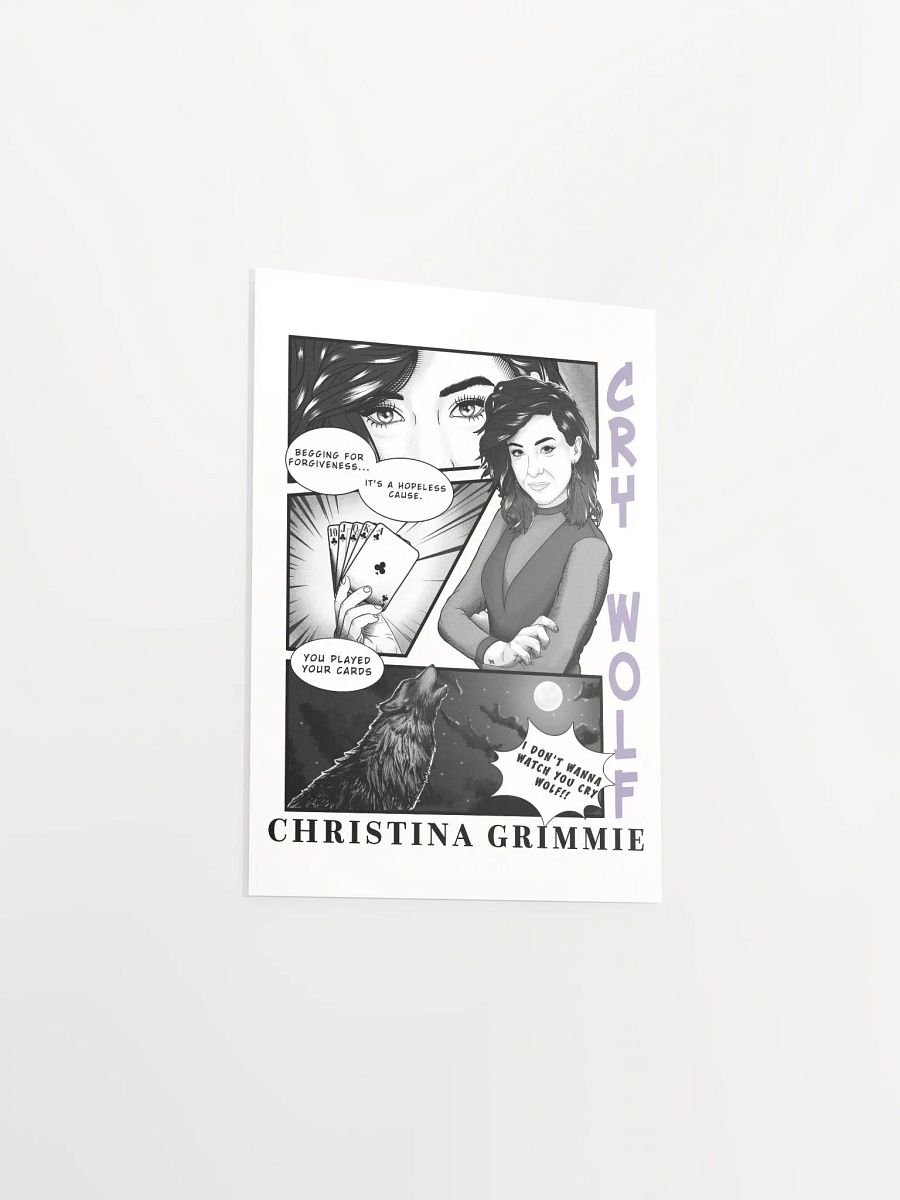 Cry Wolf Comic Poster product image (3)