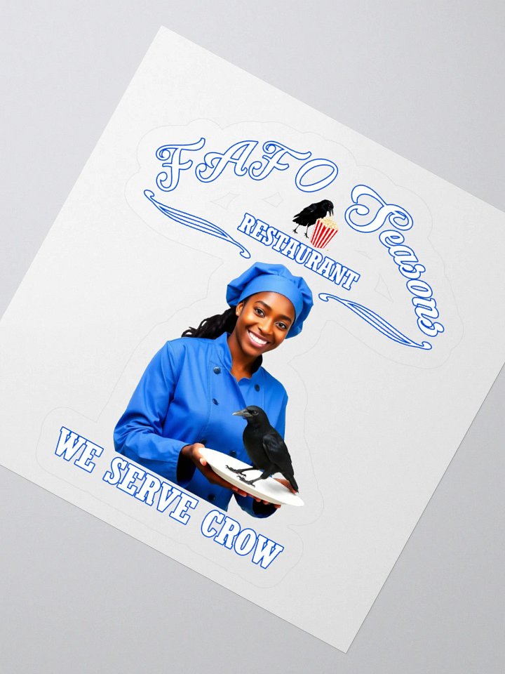 FAFO Seasons Restaurant 92 Percent Sticker product image (4)