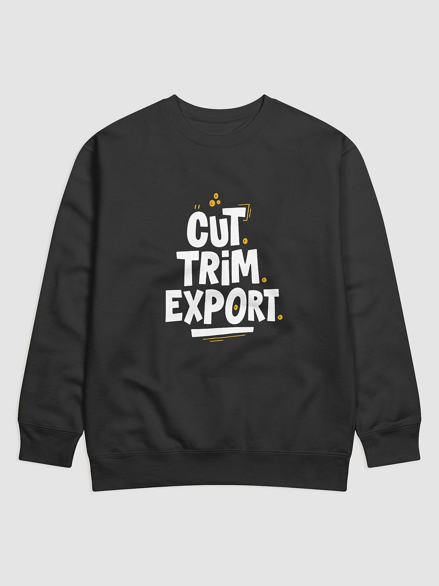 Cut Trim Export | Bold Video Editor Apparel product image (3)