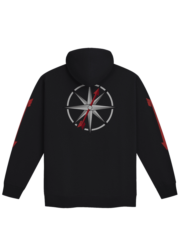 The Compass Arrow Zip Hoodie – Adventure, Up the Sleeve product image (6)