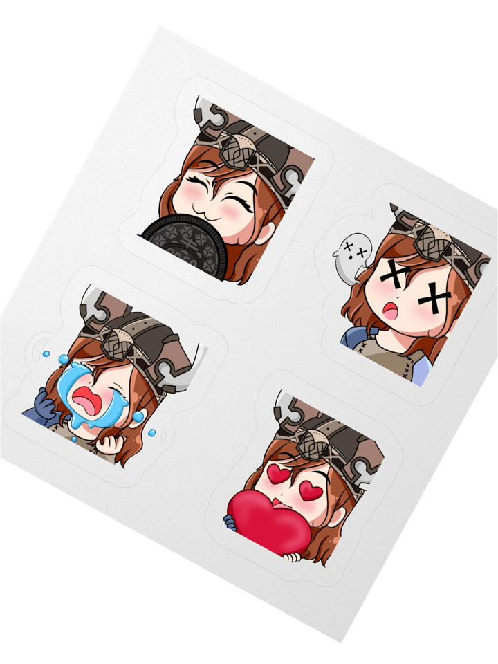 Nunu 1.0 Emote Stickers product image (2)