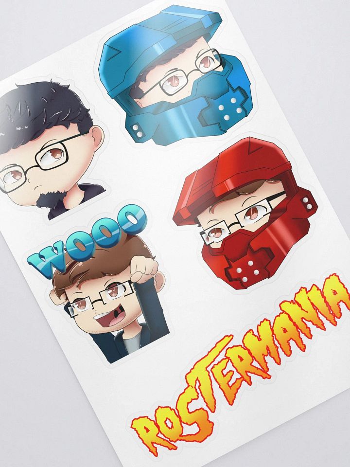 HPT Emote Sticker Sheet product image (2)