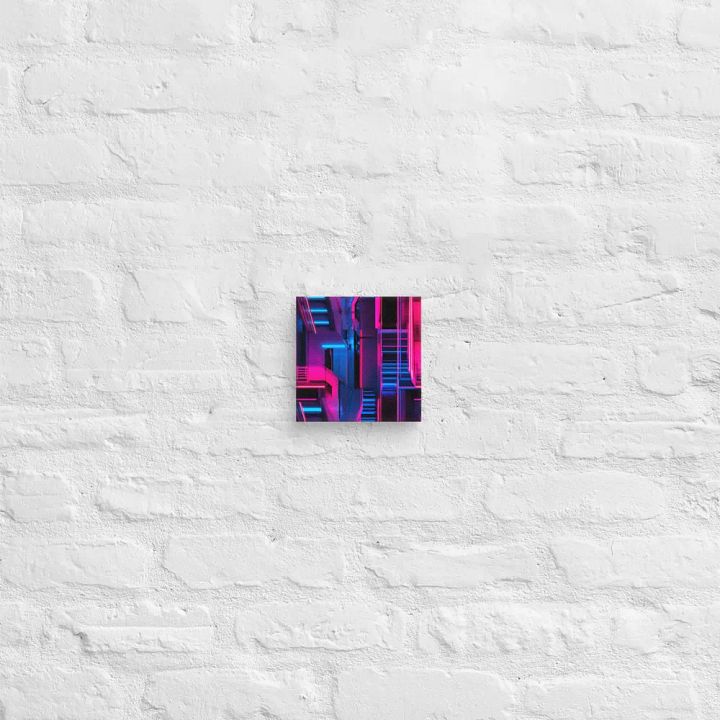 Neon Officescape Canvas Prints product image (27)