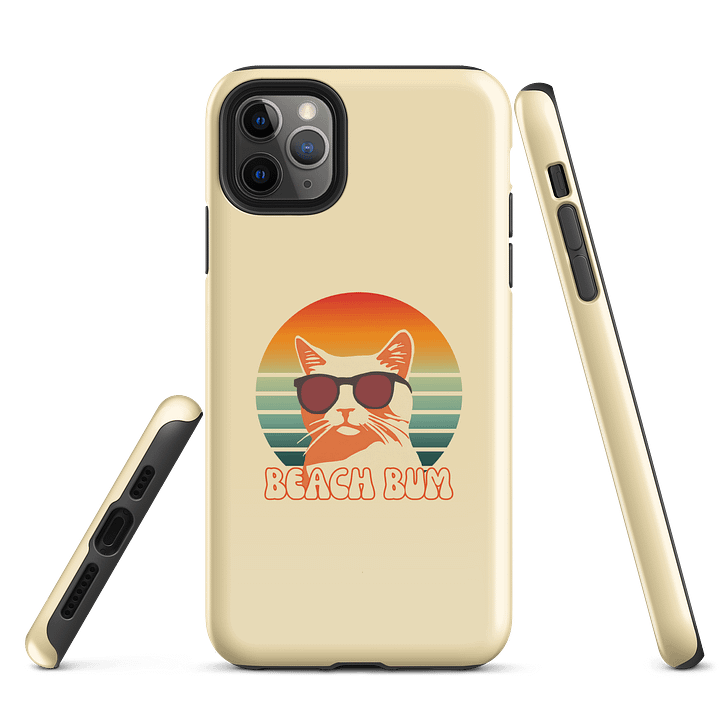 Beach Bum Cat Sunglasses Tough Case for iPhone product image (5)