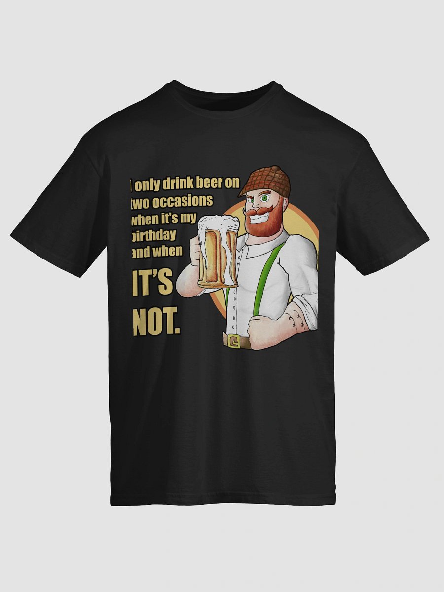 Beer Lad 3 Soft style t-shirt back product image (5)