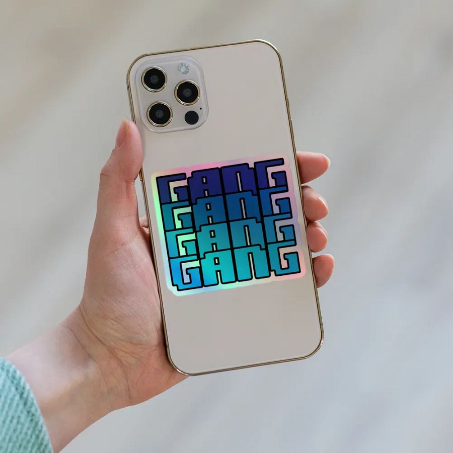 Gang! Holo Sticker product image (6)