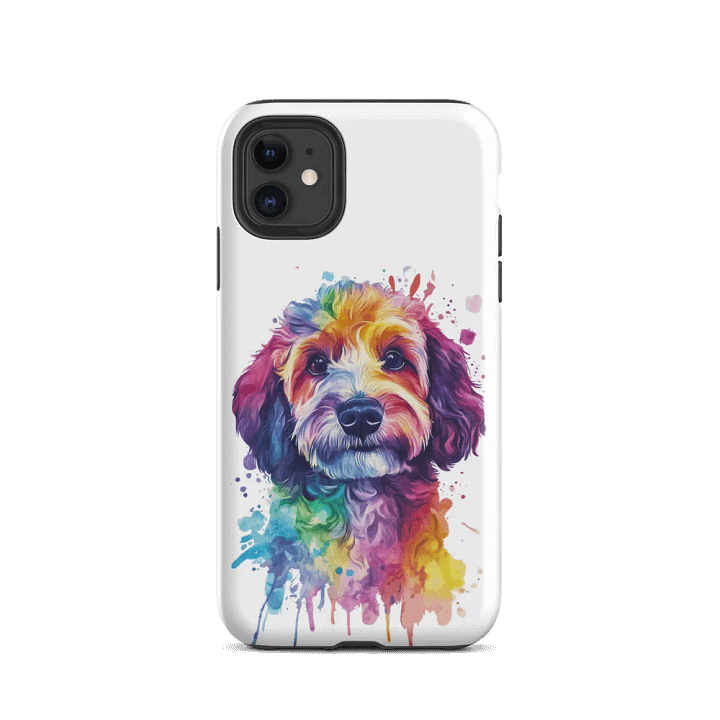 Cockapoo Dog Art Tough iPhone® Case product image (47)