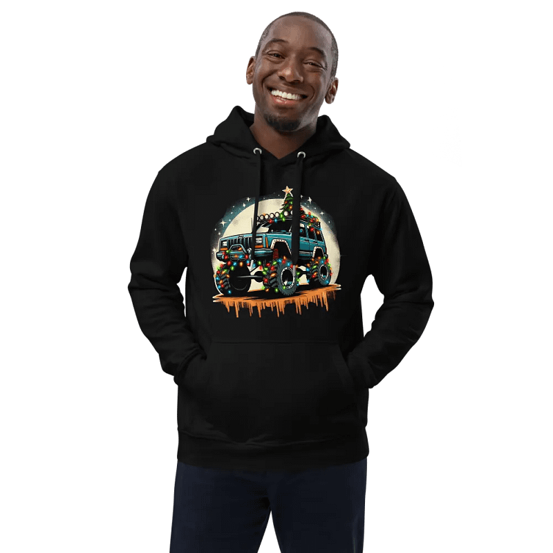Christmas Jeep Hoodie