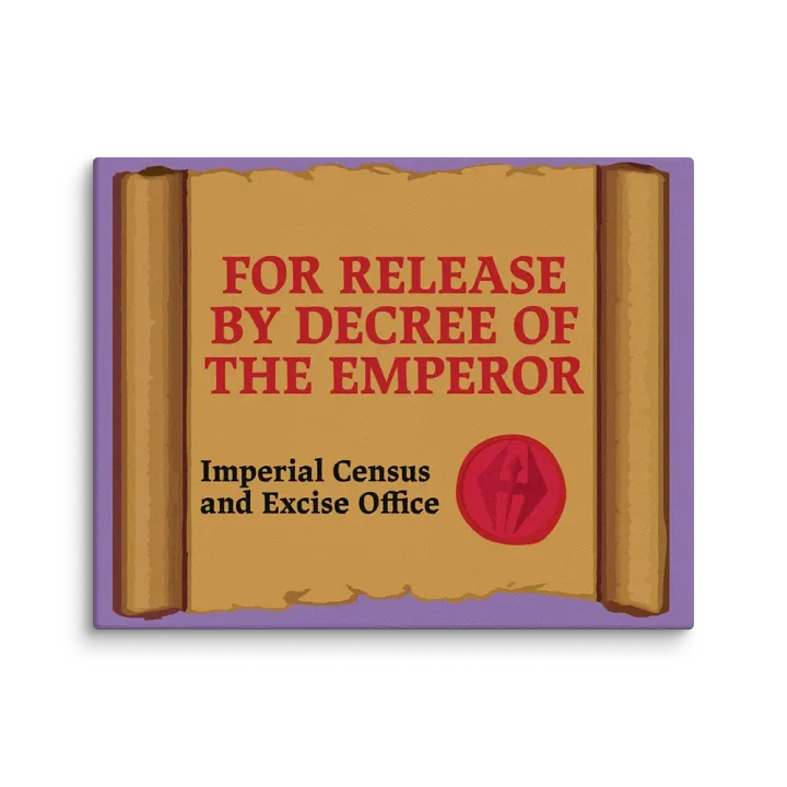 Official Release Papers - Canvas product image (1)