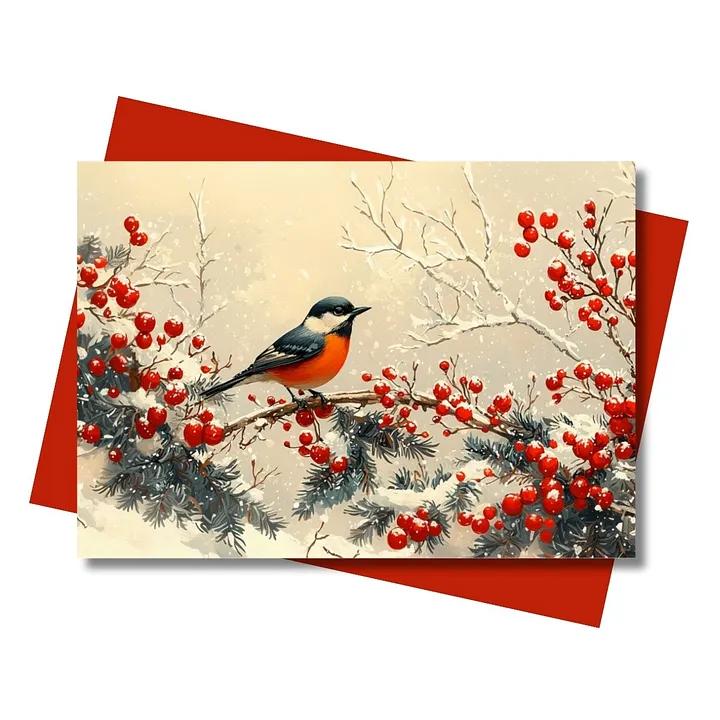 Winter Bird Greeting Card product image (1)