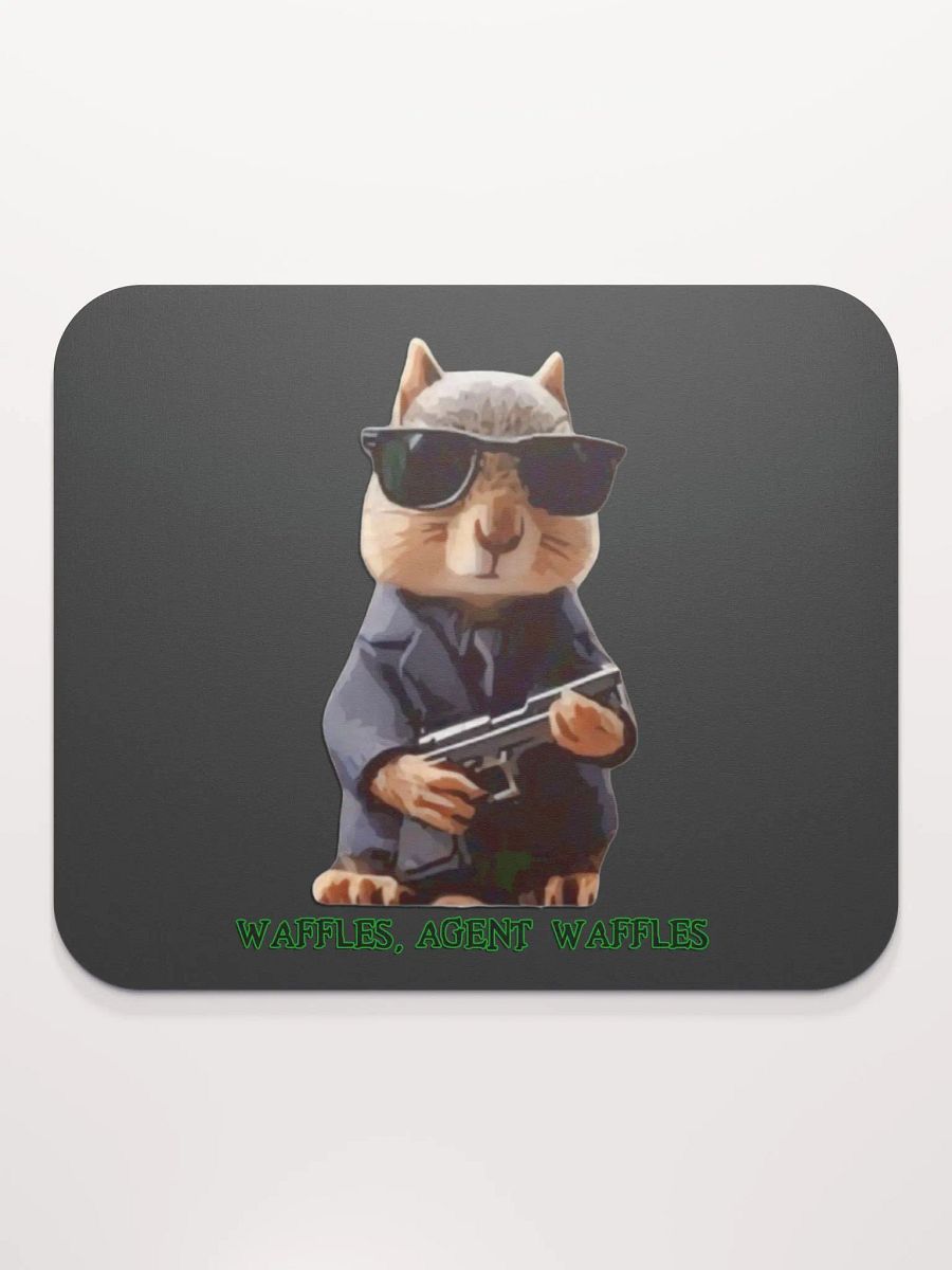 Agent Waffles - Mouse Pad product image (2)