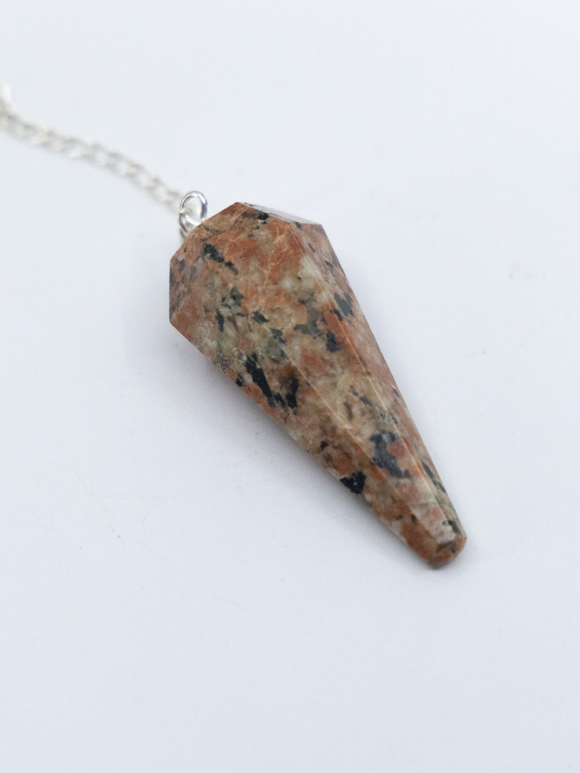 Unakite Crystal Pendulum product image (1)